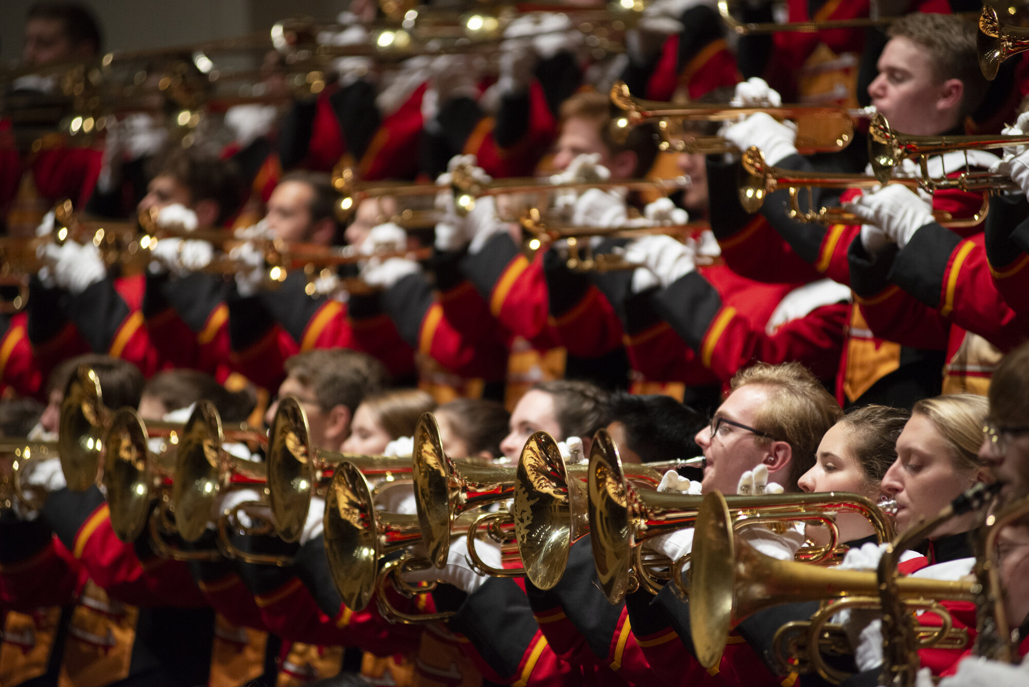  “Mighty Sound of Maryland.” Photo by David Andrews, property of The University of Maryland School of Music, 2019. All Rights Reserved. 