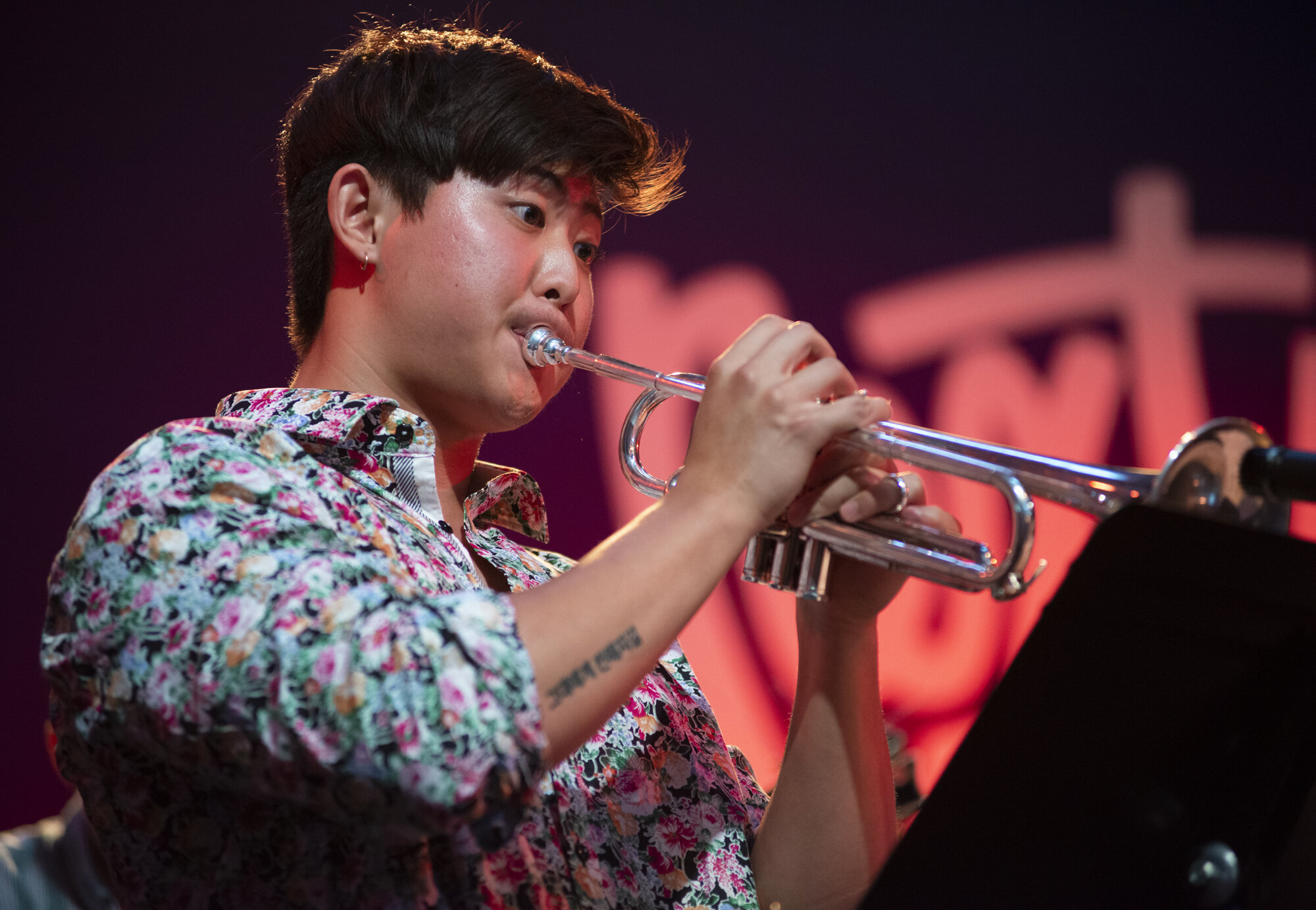  “UMD Jazz Ensemble.” Photo by David Andrews, property of The University of Maryland, 2019. All Rights Reserved. 