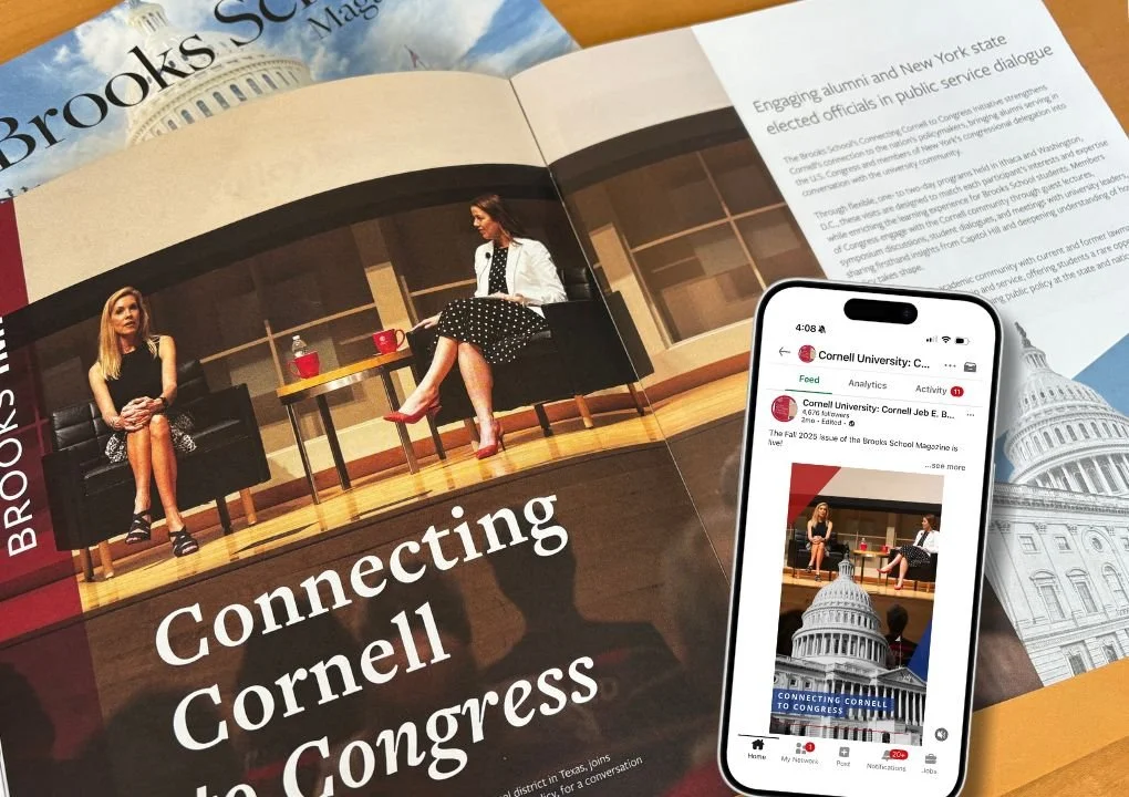 Connecting Cornell to Congress – Print and digital storytelling