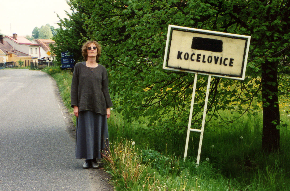  1995, in Kocelovice, Czech Republic: the roots of  hudba  (“music” in Czech). Birthplace of my great-grandfather Václav Bláha.  (Photo: Helene Hinte)  