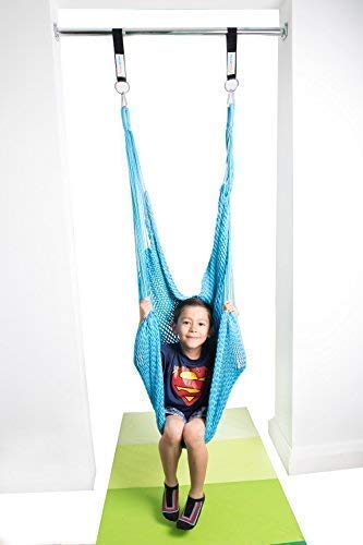 Above is an example of the therapeutic sensory swing Paxton received through the Love Fund.
