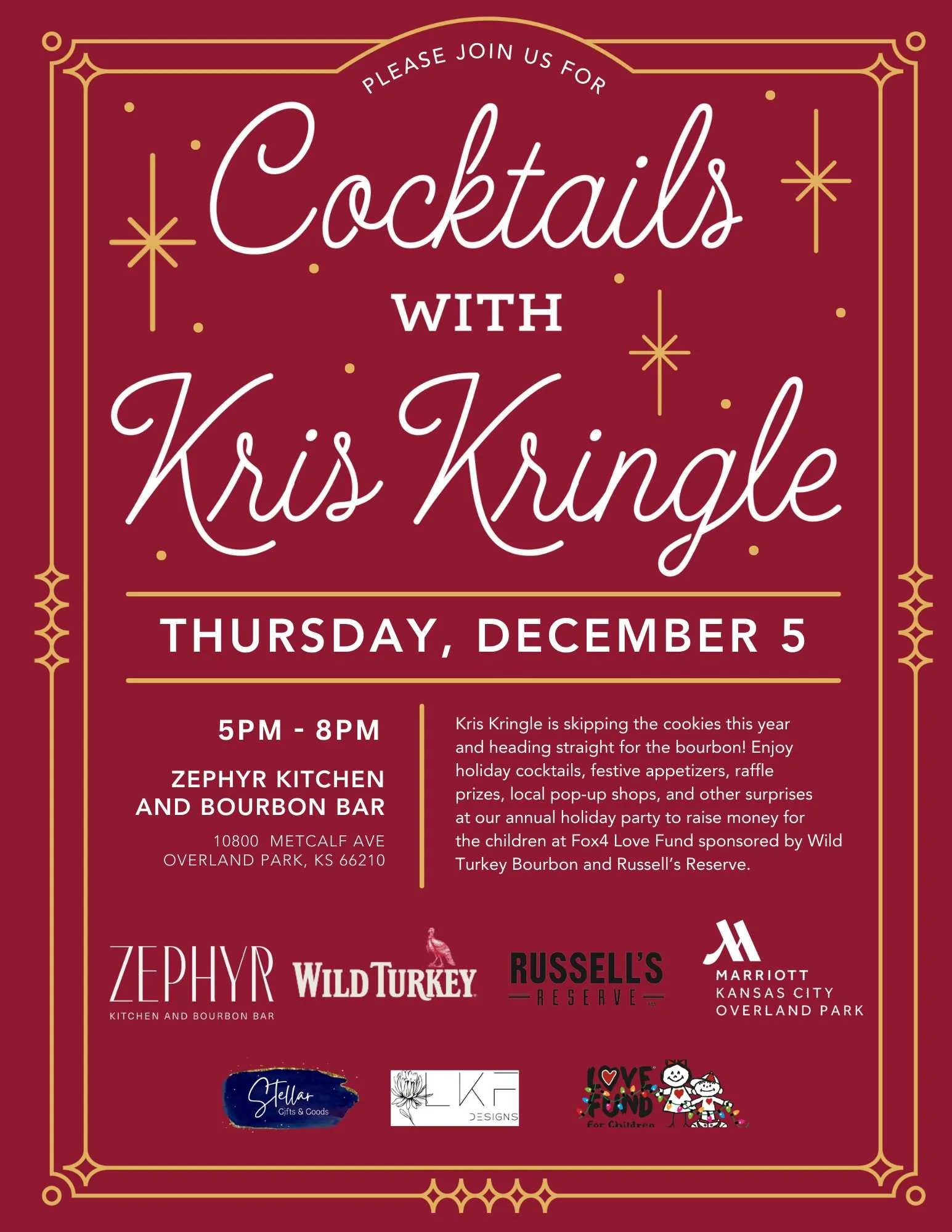 Cocktails with Kris Kringle