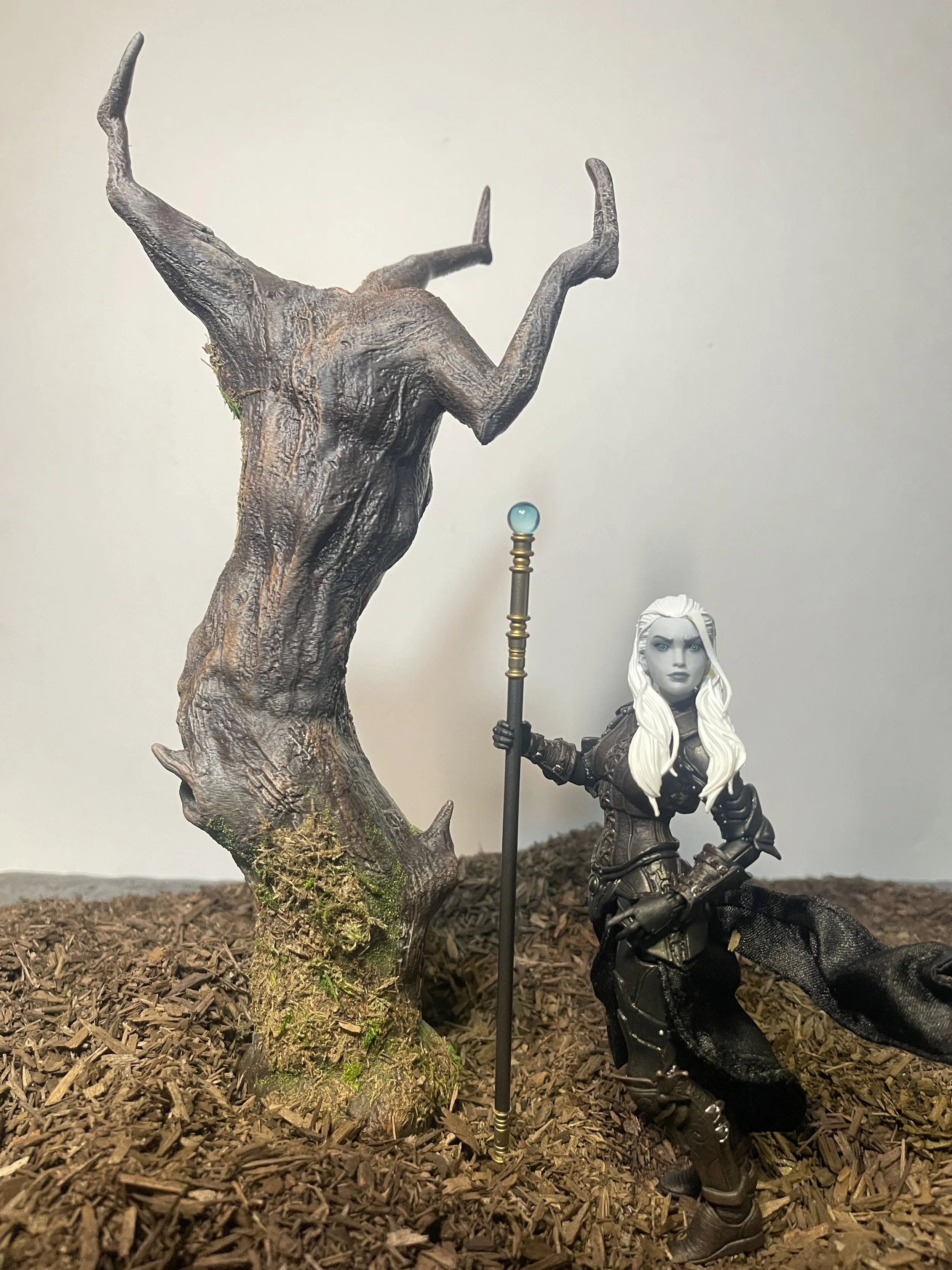 Stylized diorama trees 1:12 scale mythical forest tree