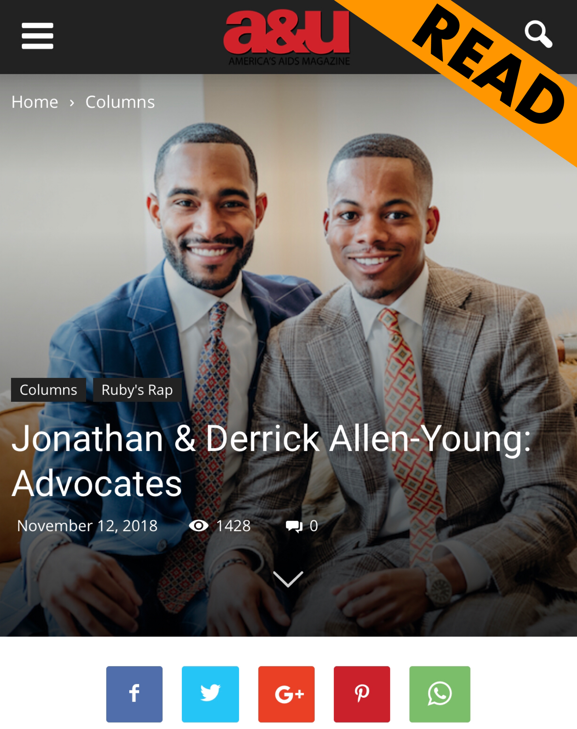 Advocates - Jonathan &amp; Derrick