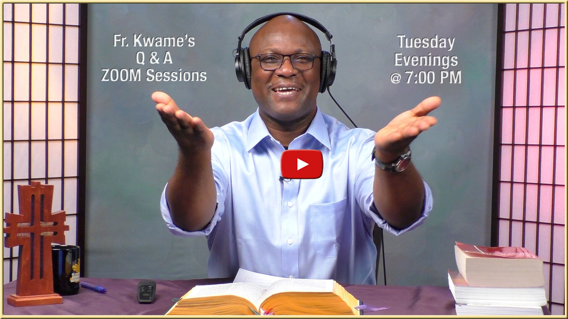 Q&A with Fr. Kwame (via Zoom)