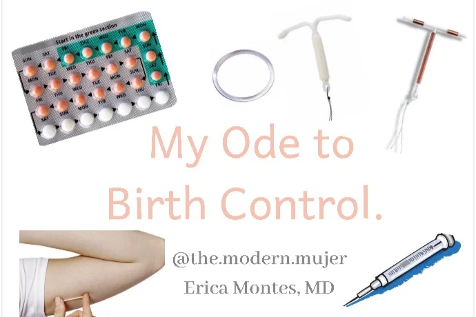 My Ode to Birth Control...