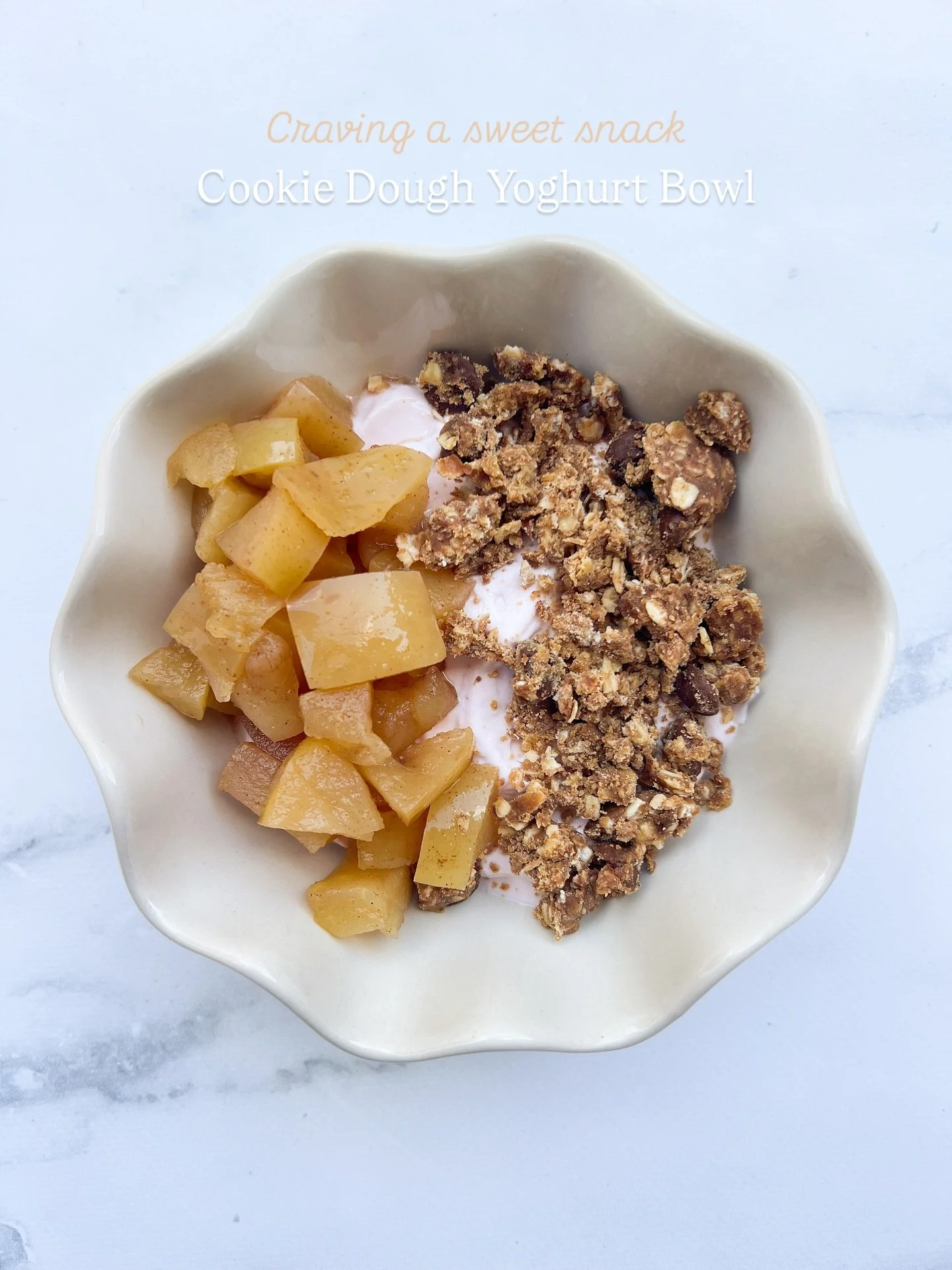 Need a snack that actually hits the spot between meals? 👀🤌🏼

Here&rsquo;s how I throw together a high-protein yoghurt bowl with a crushed peanut butter protein ball on top (yep, recipe&rsquo;s on my page 🙌).

Keeps you full, fuels your training, 
