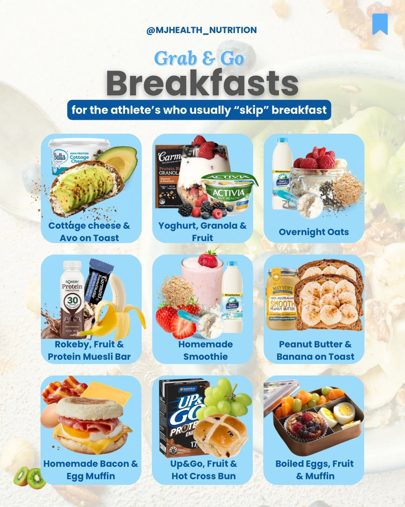 Breakfast doesn&rsquo;t need to be big, fancy, or Instagram worthy&hellip; 

It just needs to support the demands of growth, school, and training 💪🏼

Remember, something is better than nothing, it doesn&rsquo;t have to be perfect. 

SAVE this for y