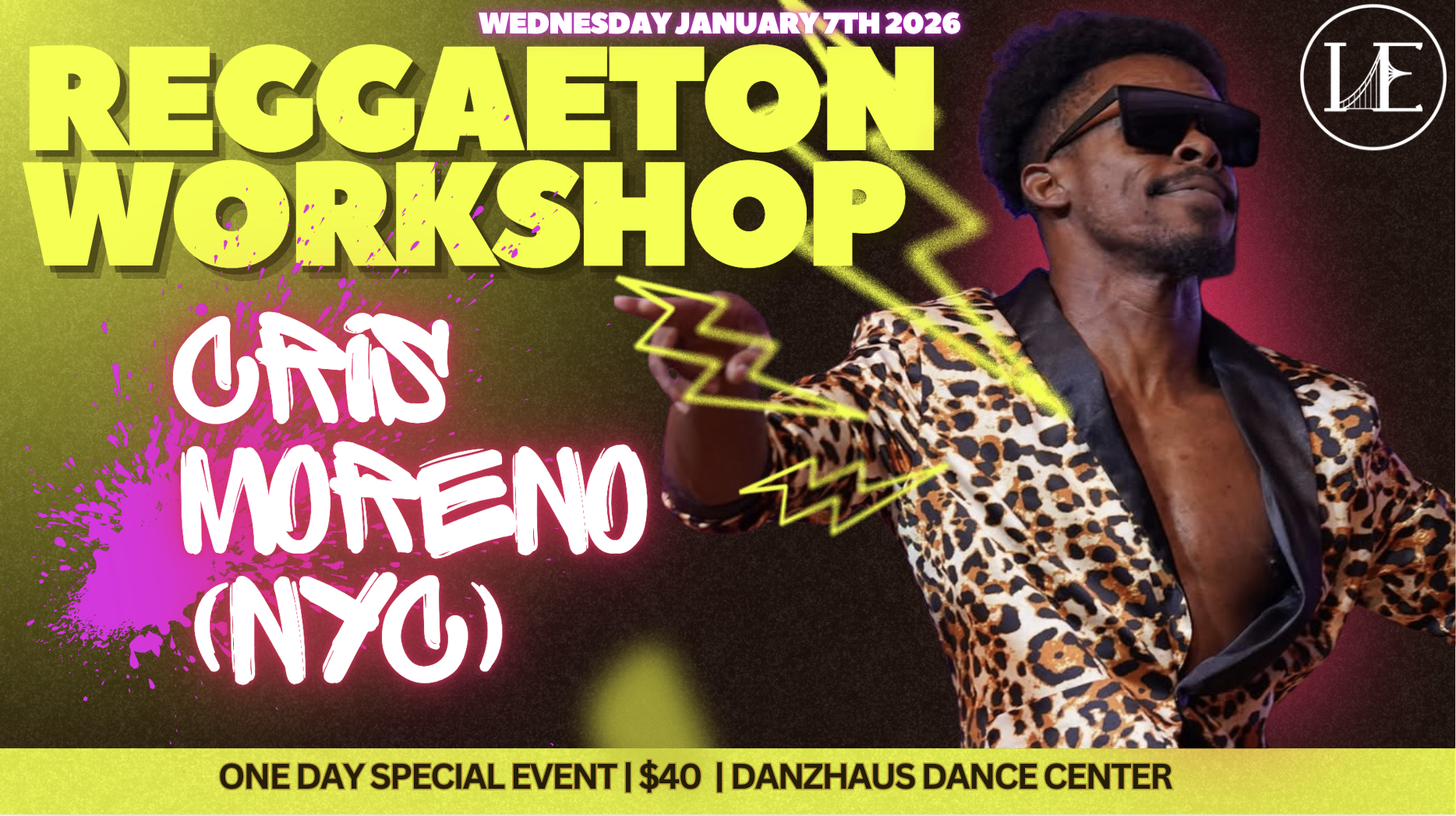 Reggaeton Workshop with Cris Moreno (NYC)
