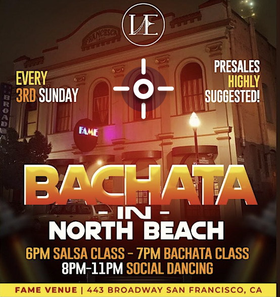Bachata in North Beach | April 19