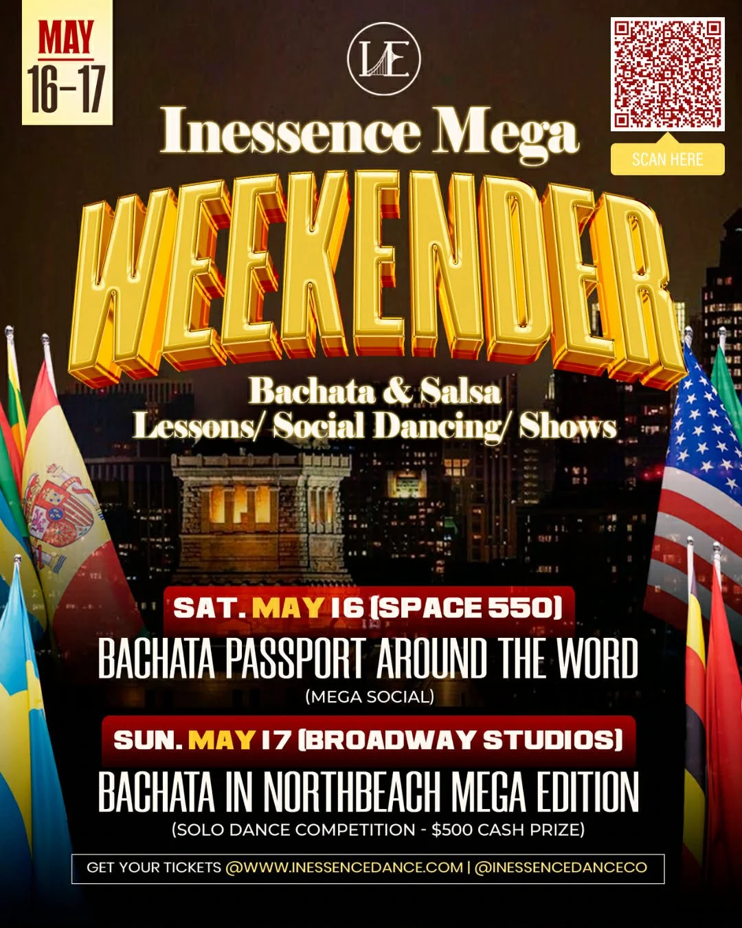 Inessence Mega Weekender | May 16-17