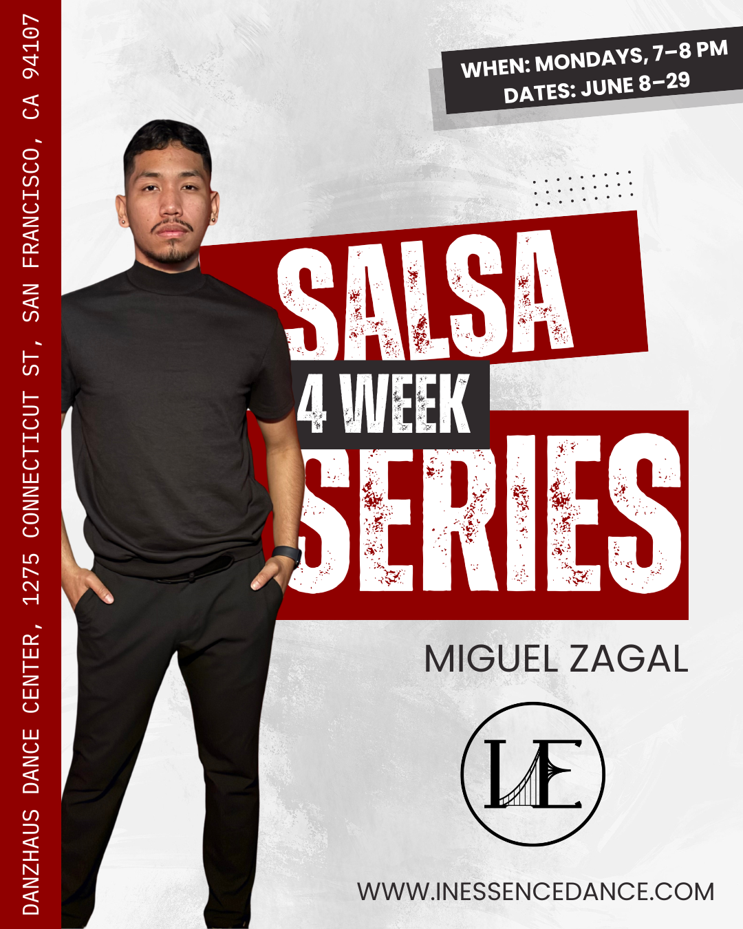 4-Week Salsa Series w/Miguel Zagal