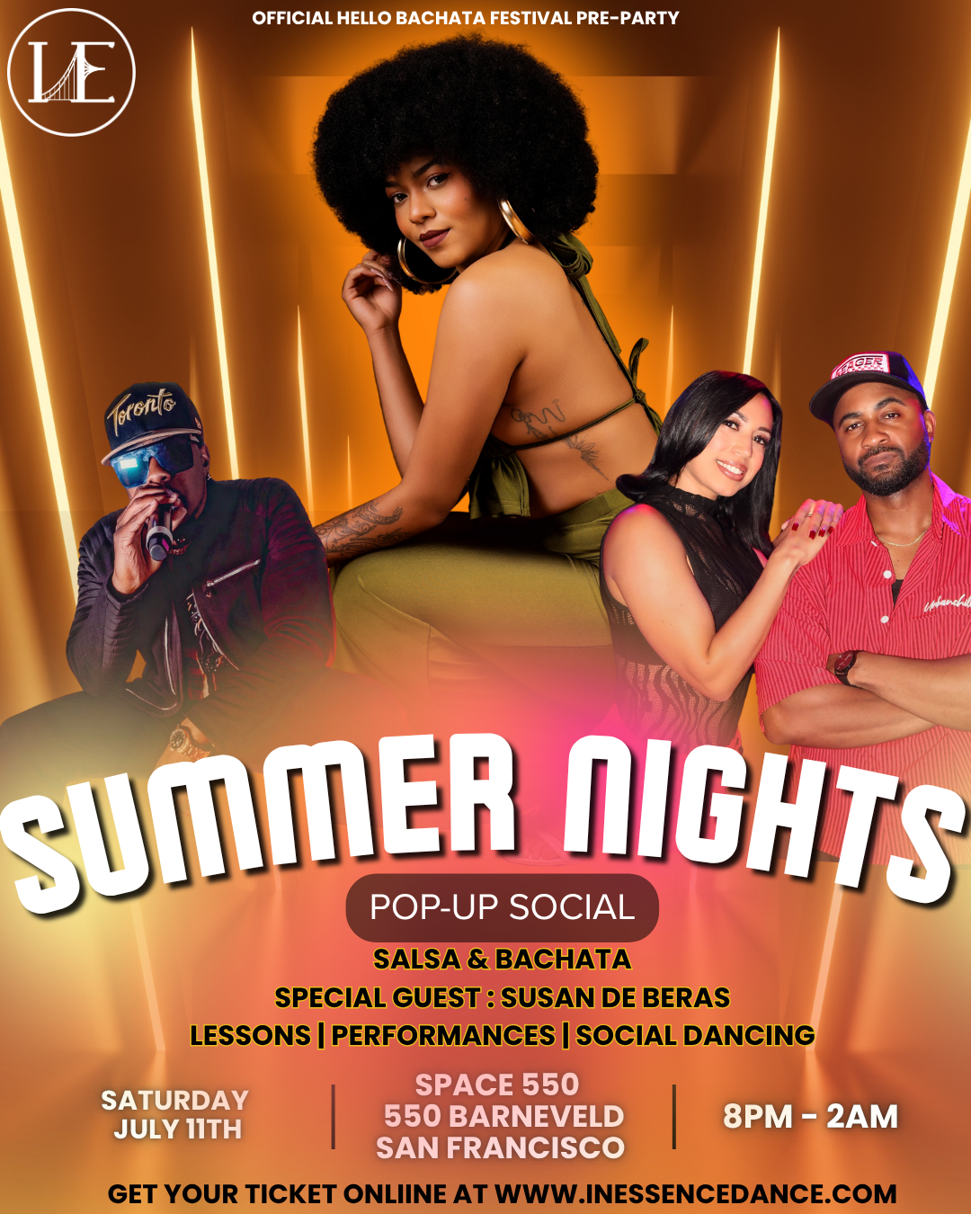 IE Bachata Pop Up Social w/Special Guest Susan Beras