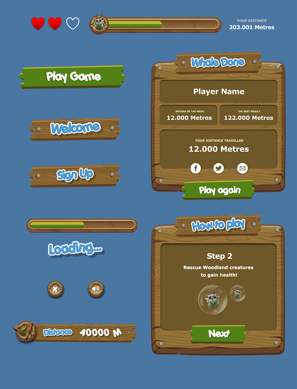 Center Parcs Flying Forest Whale game