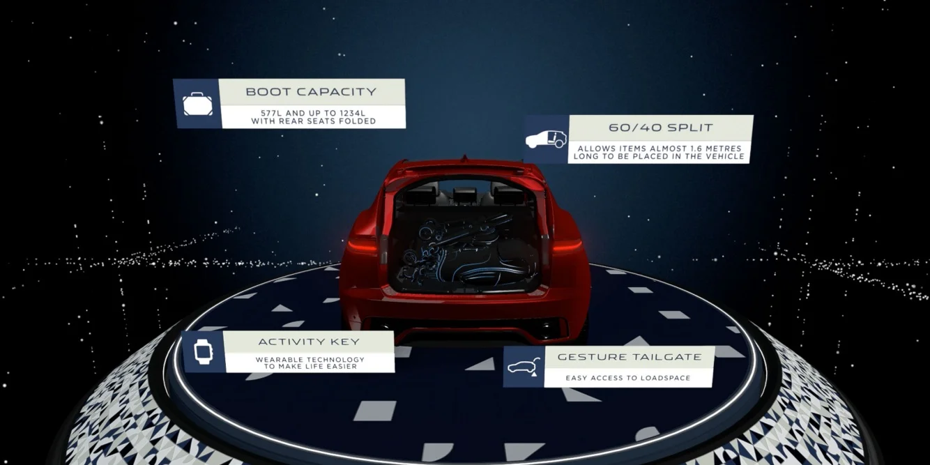 Jaguar E-Pace VR launch