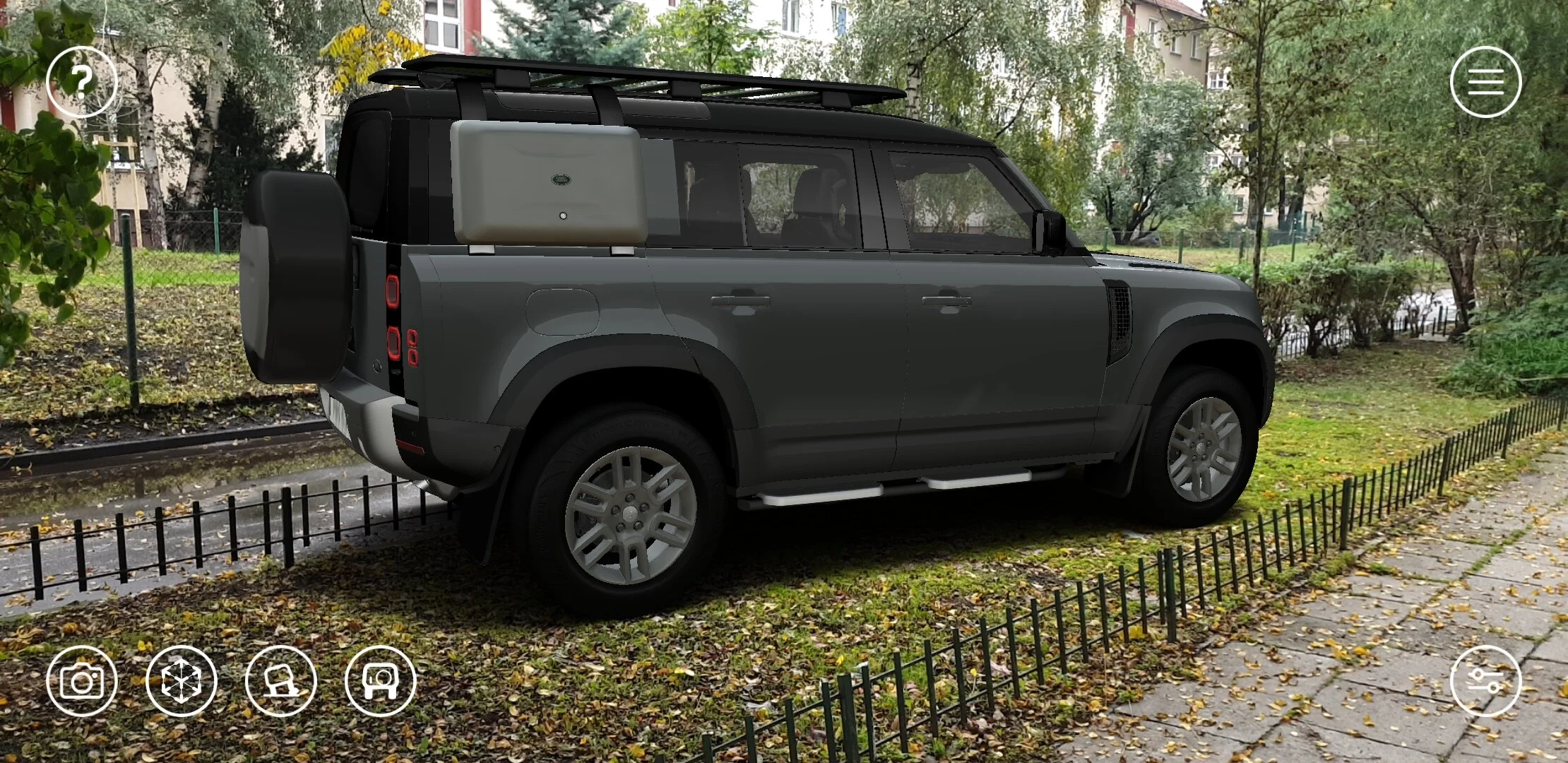Land Rover Defender AR App — Koffeecup