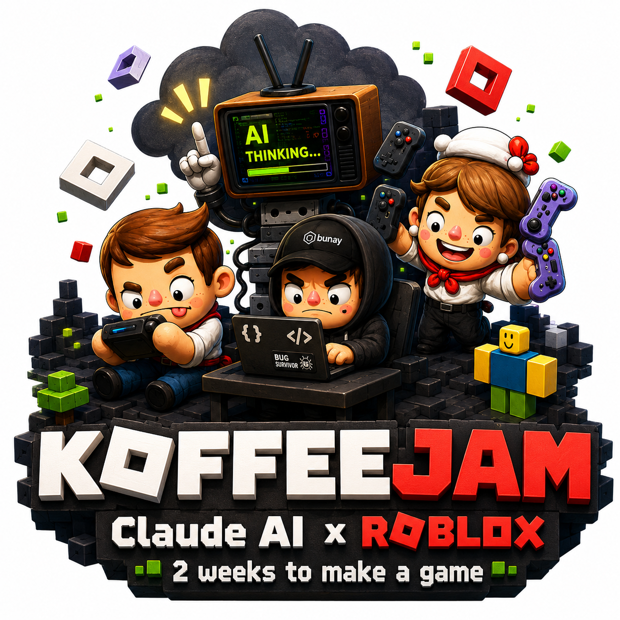 KoffeeJam 1 - When Claude met Roblox
