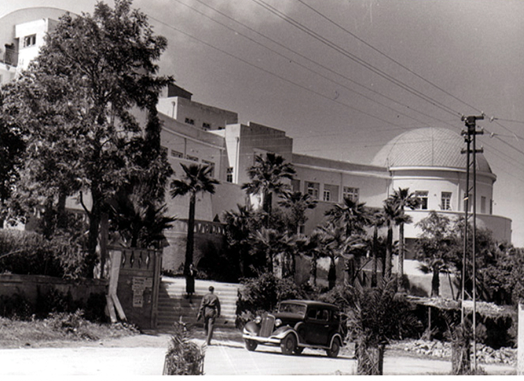 Elizabeth Hotel, Tiberias 1929 (from the archives).