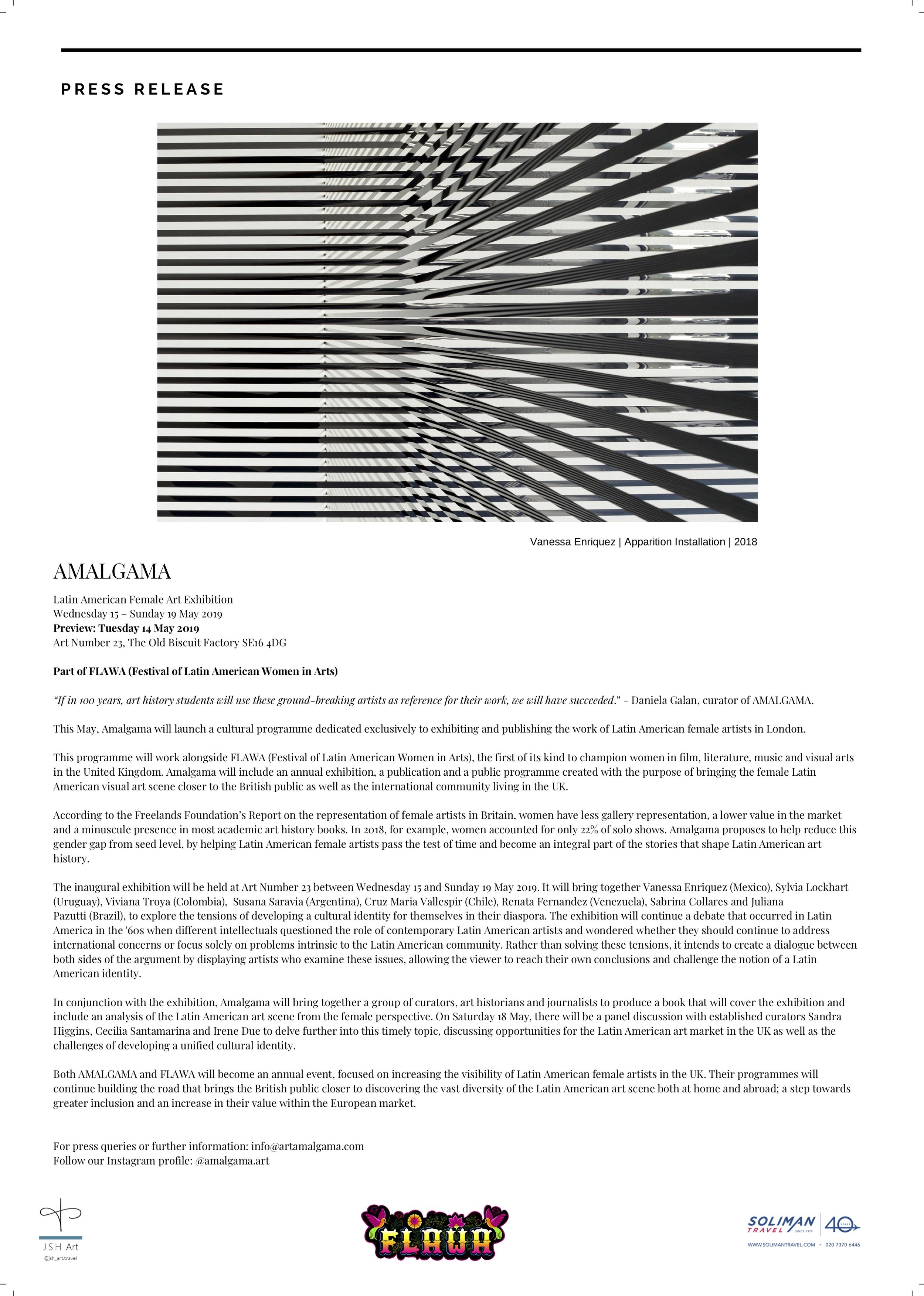 Latin American Female Art Exhibition