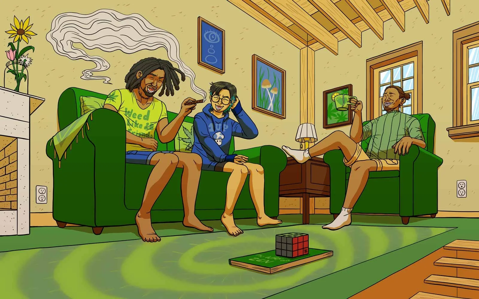 The Cosmic Giggle: Laughter and Psychedelics