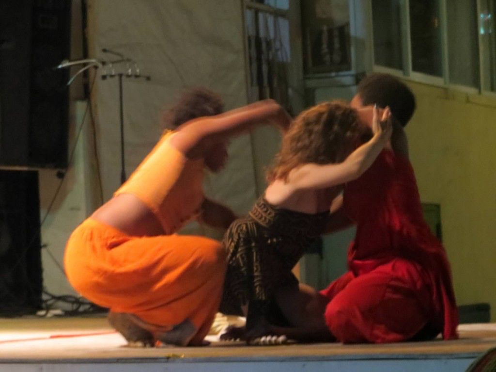 Sunder Ashni, Zahava Griss, DeeArah Wright (left to right)