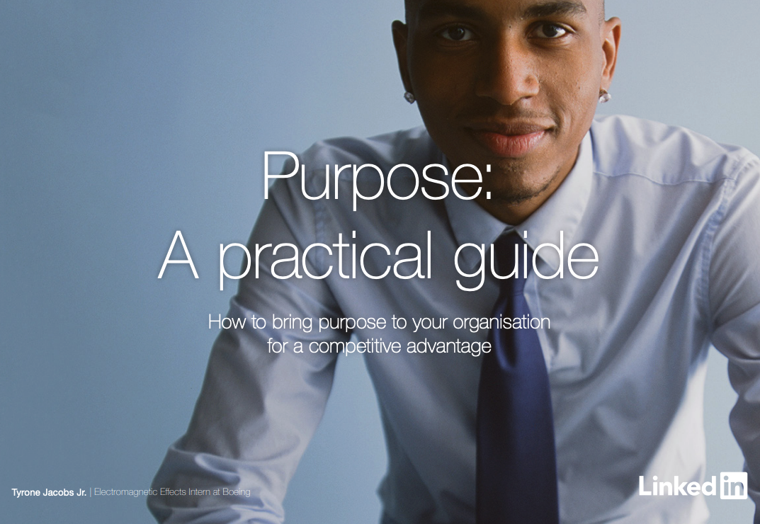purpose a practical guide