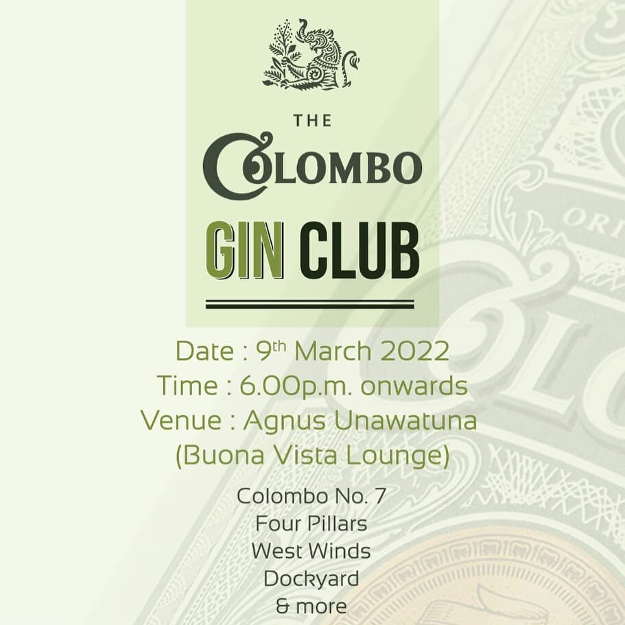 We are excited to host the Gin Club on the 9th of March 2022.
.
.
Call 0776422991 to reserve your table.
.
.
#ginclub #colombogin #colombogonclub #gin #rockland