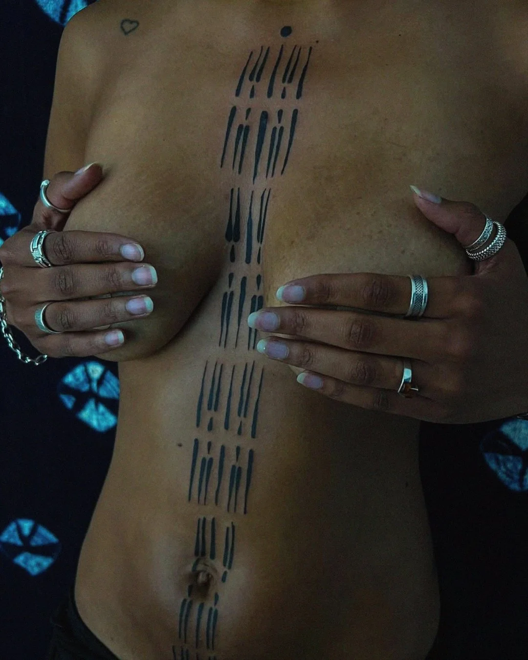 Torso Pattern tattoo by the incredible @markedbynish