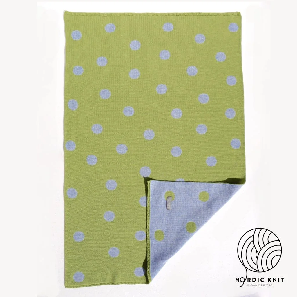 BabyBlanketPolkaDotGreenLightblue#11.jpg