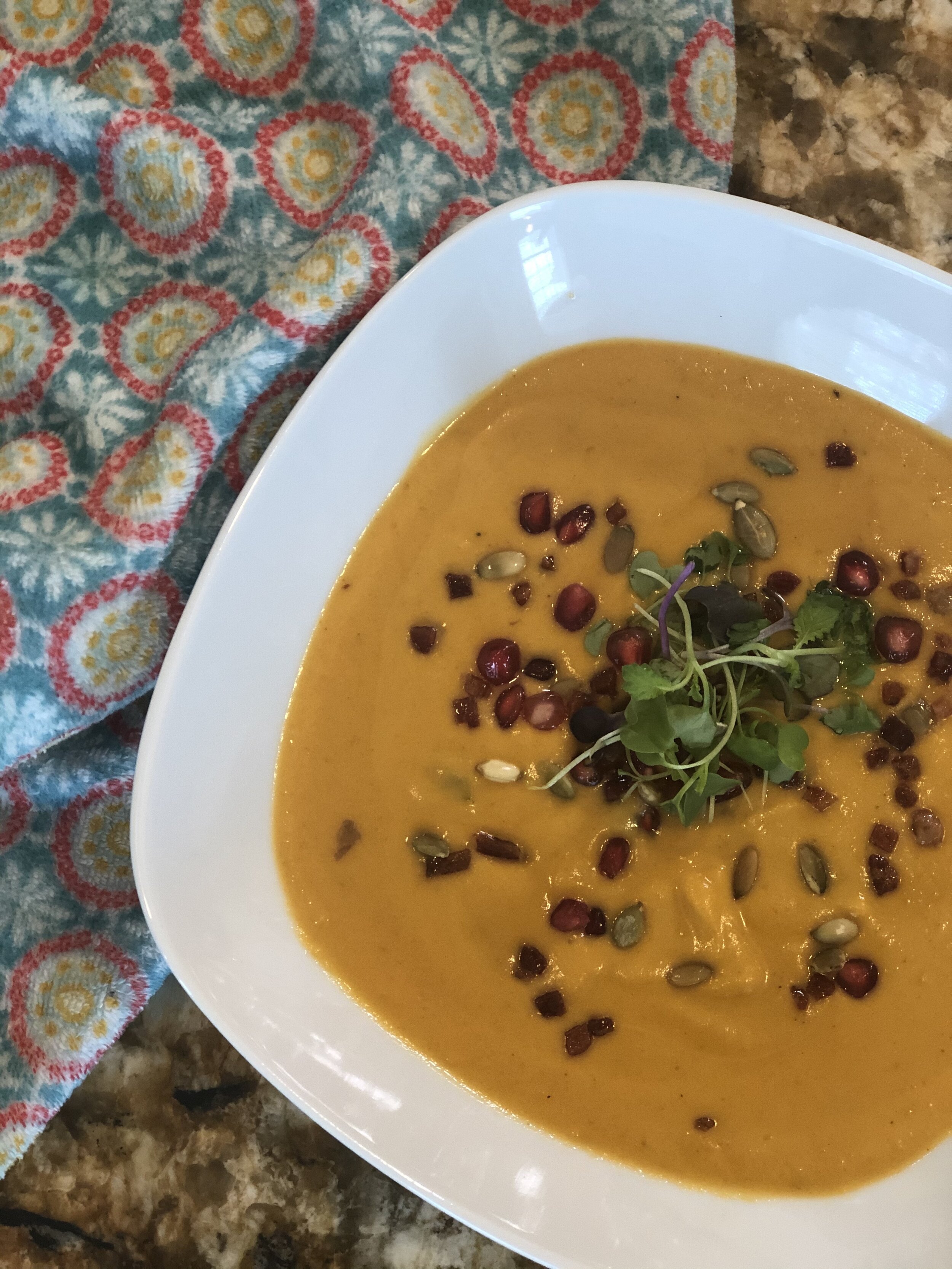 Smokey Sweet Potato Soup