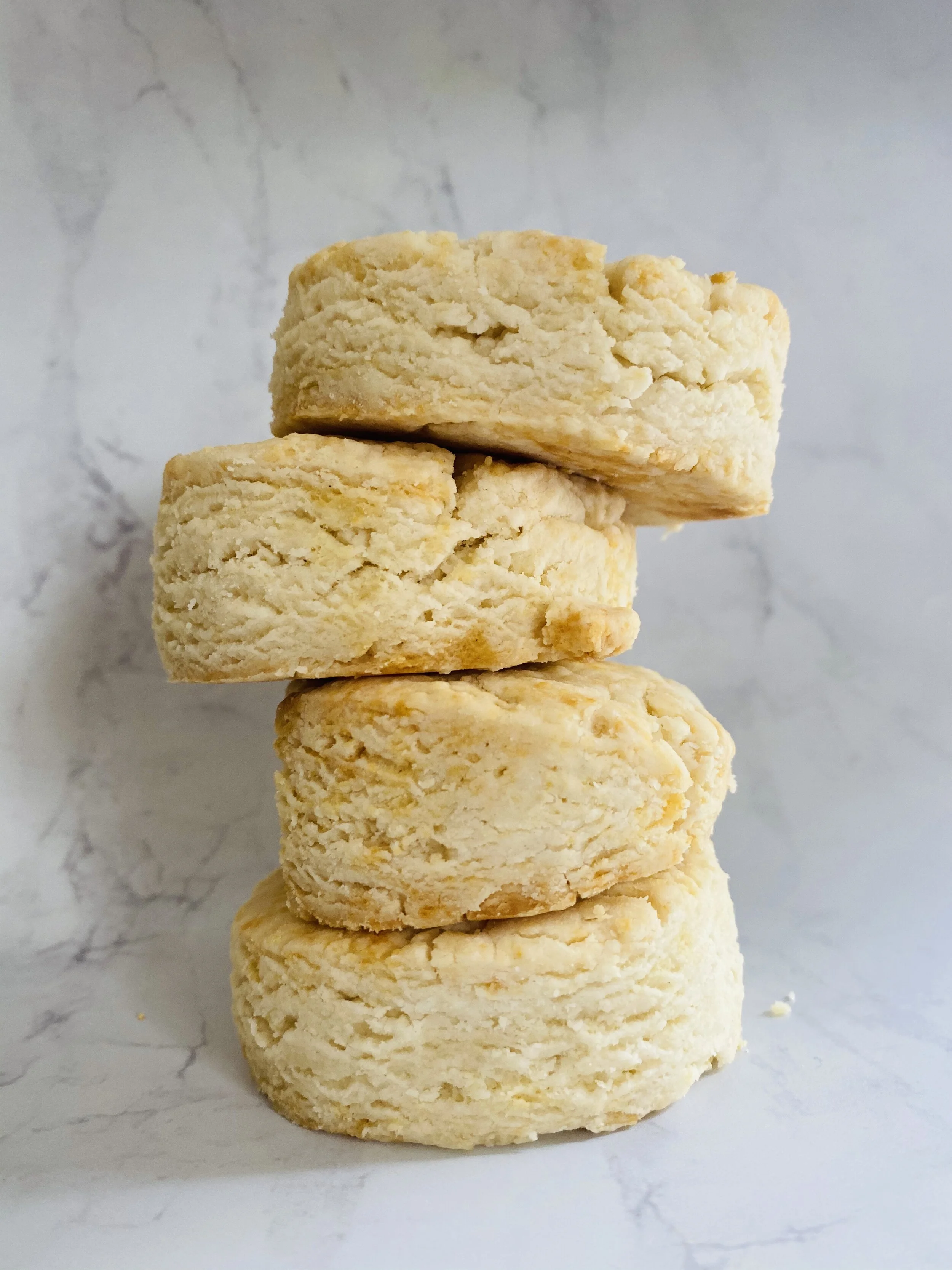 Buttermilk Biscuits (w/ High Fat Butter)