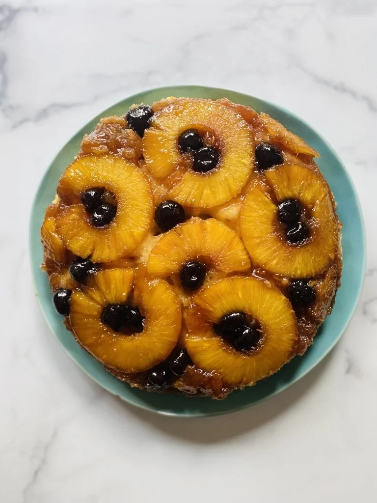 Bourbon-Soaked Pineapple Upside-Down Cake 