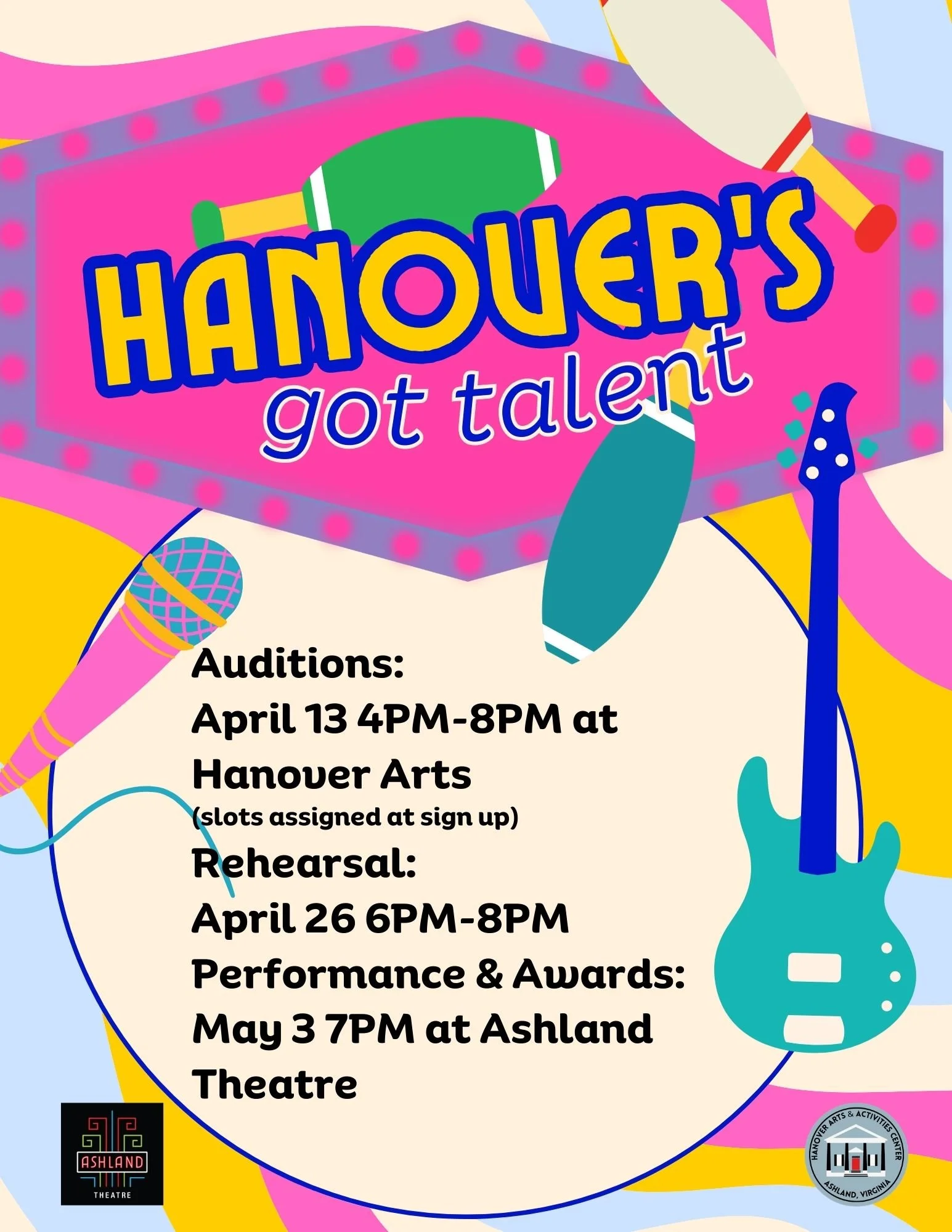 Hanover’s Got Talent! AUDITIONS