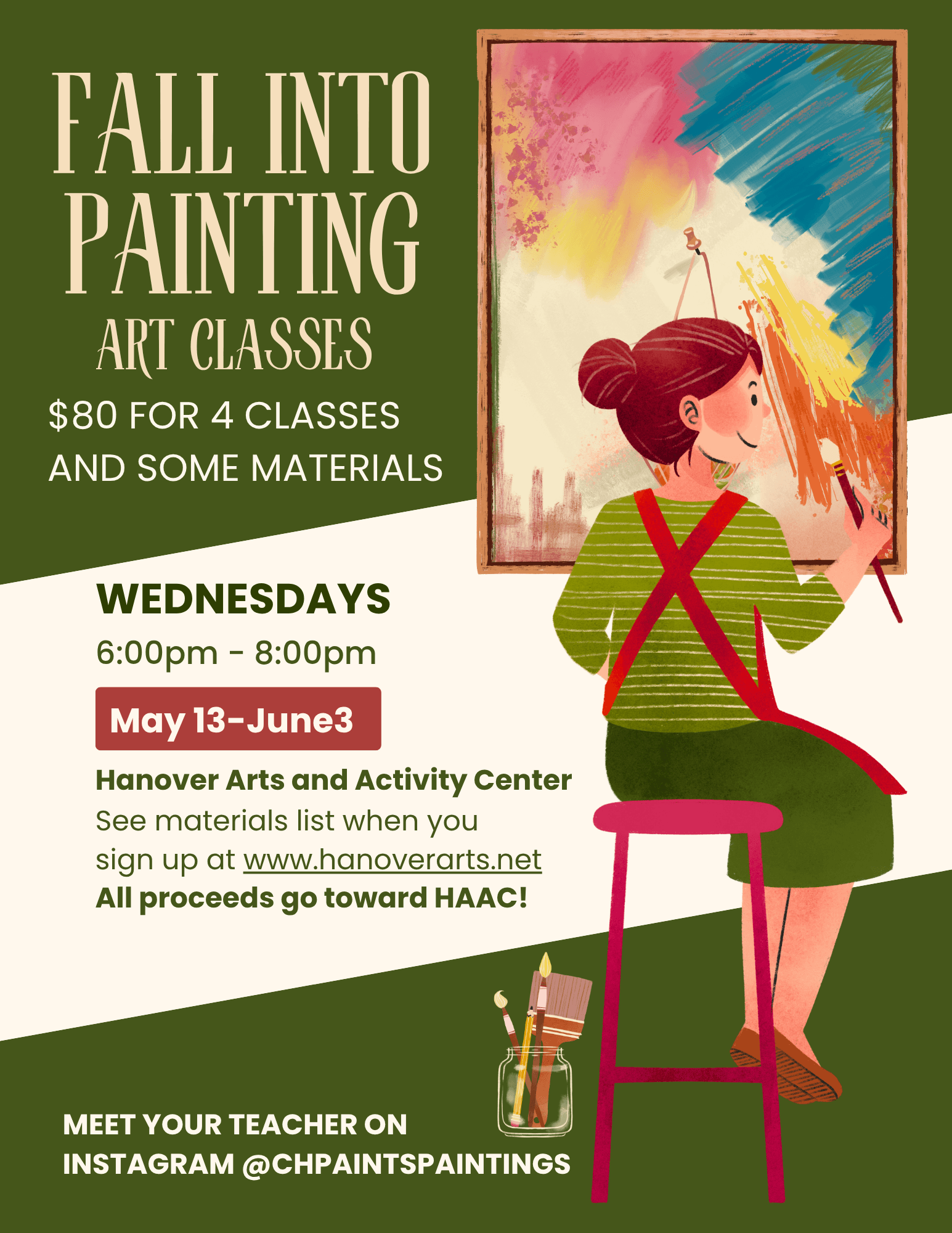 Fall into Painting Art Classes