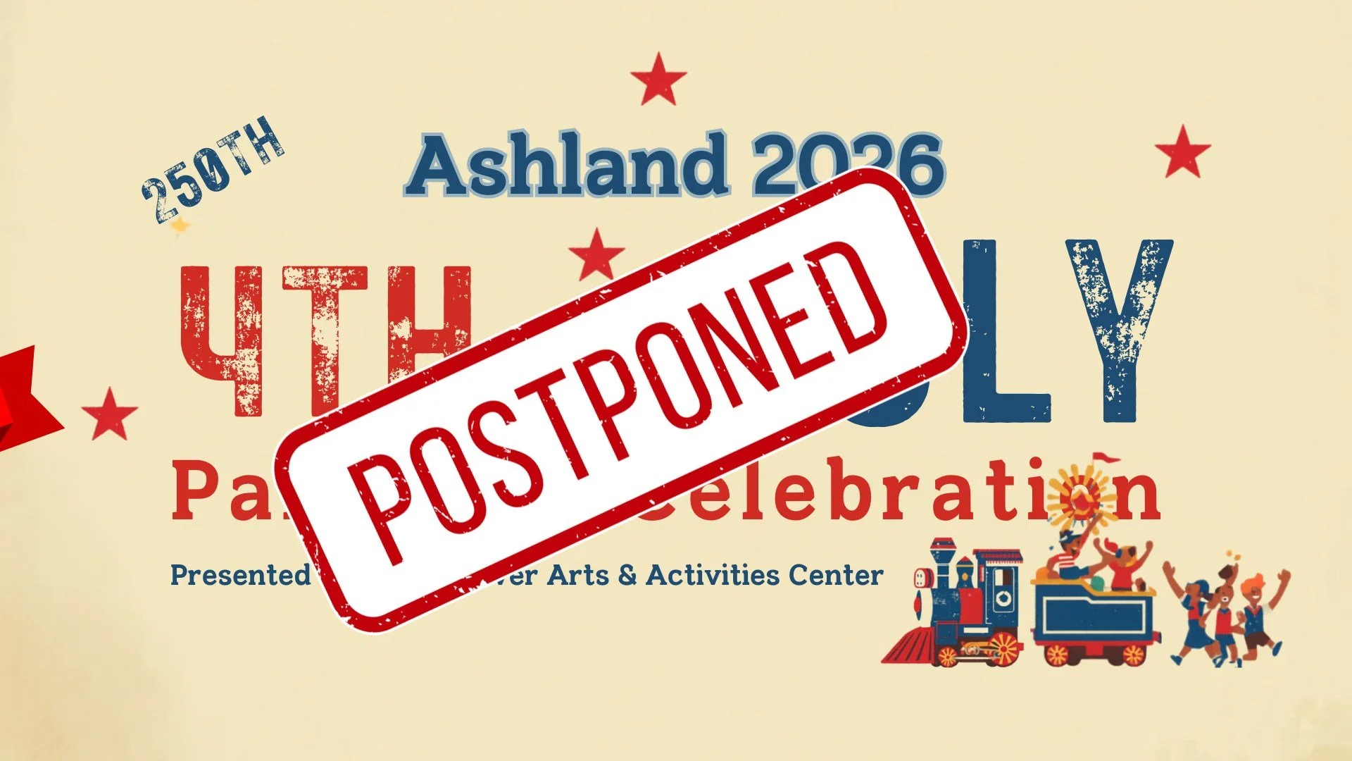 Due to the extreme heat forecast for this weekend, we have made the difficult decision to cancel (postpone) our 4th of July Parade &amp; Celebration. The safety of our valued community, including our marchers, volunteers, and spectators, is our top p