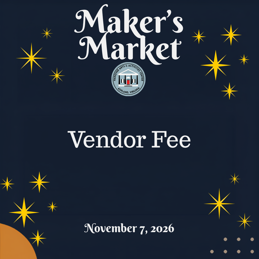 Vendor Fee for Maker's Market