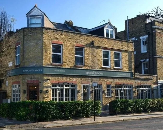 Outside Brook and Badger