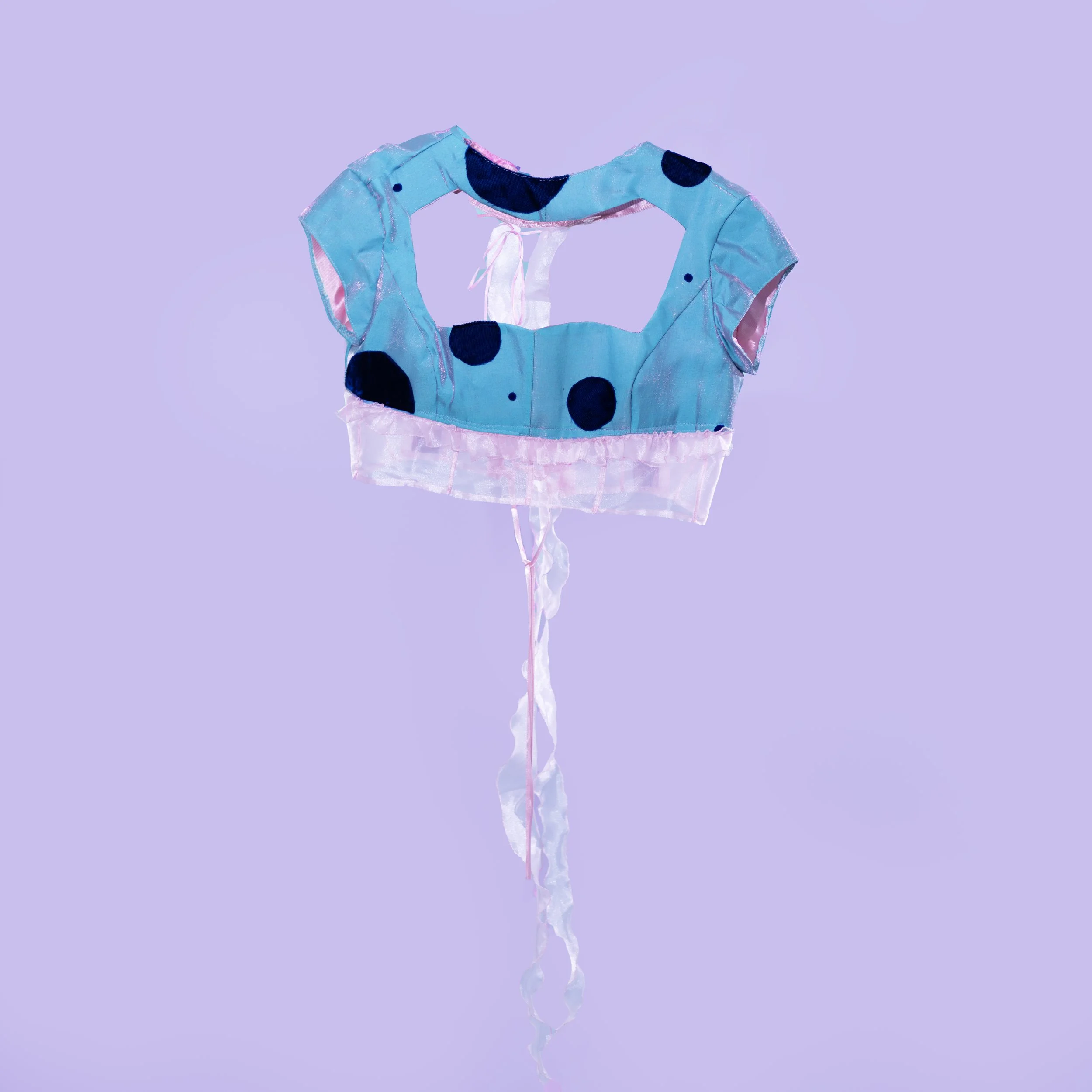 Fairy Fish Polkadot Top - Medium