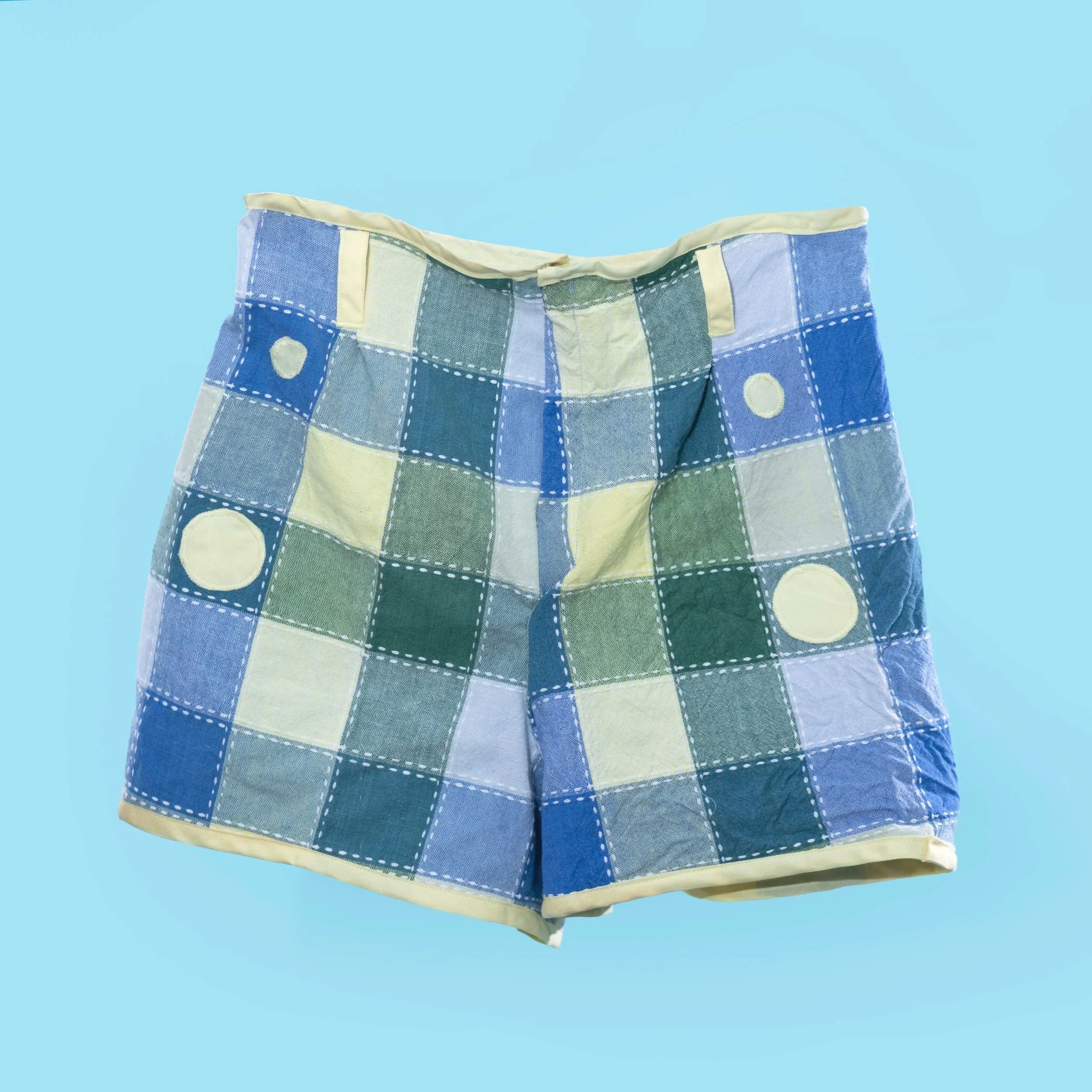 Soft cool toned Picnic shorts - Large