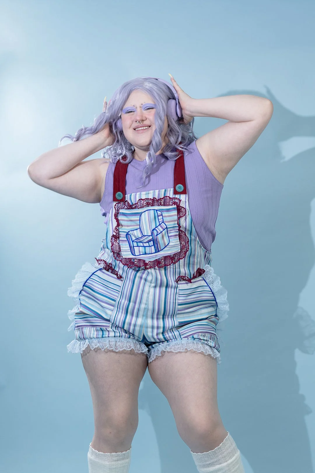 Cutsie Couch Overalls - XL