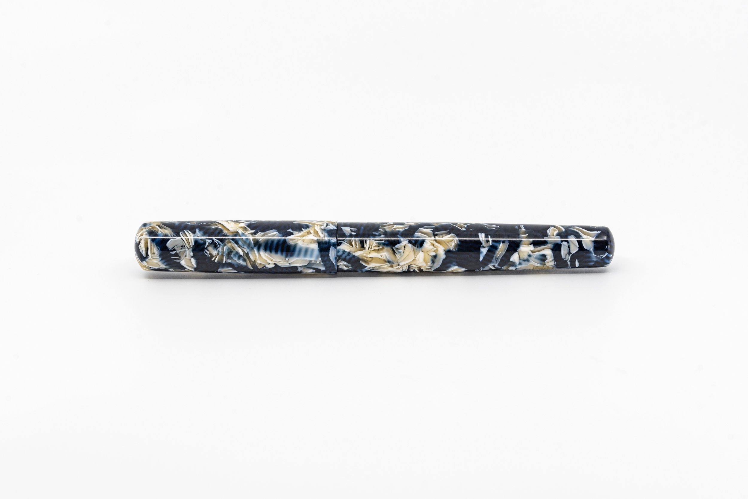 Clyde pen company Erinoid blue quartz fountain pen 4.jpg