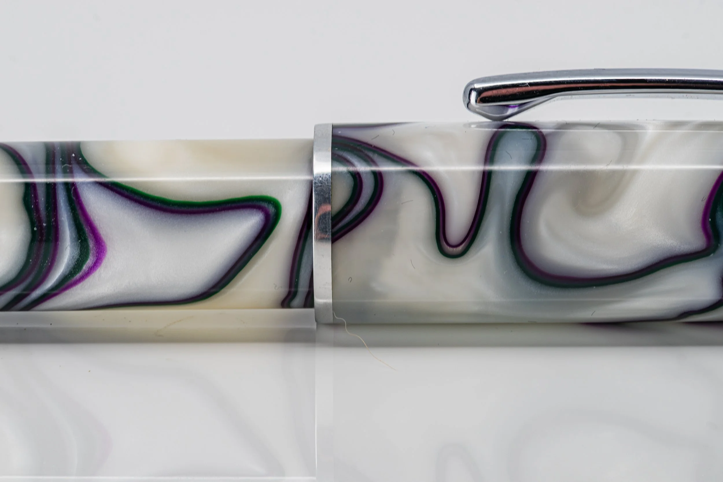 Clyde pen company traditional fountain pen Orchid wicked purple14.jpg