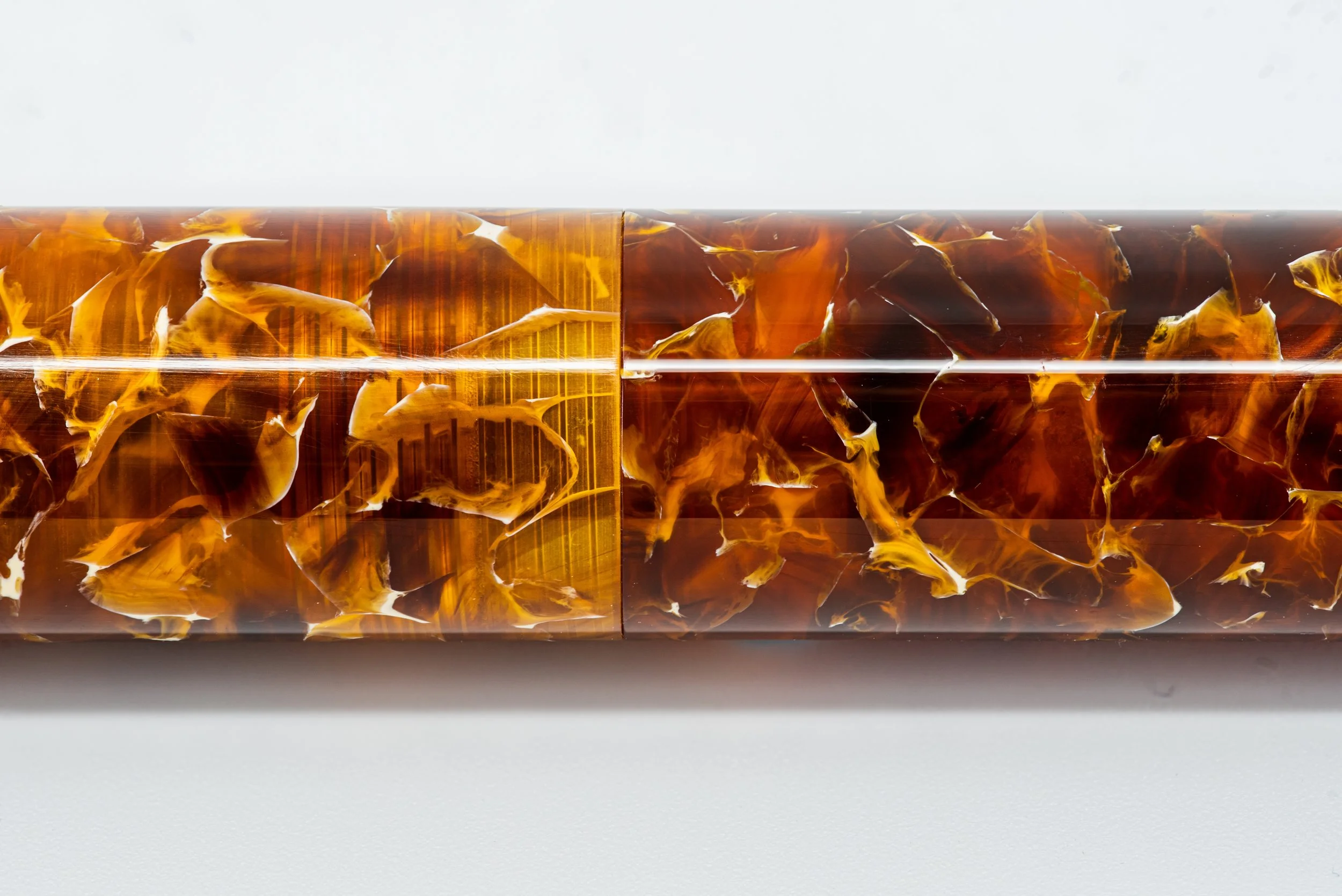 Clyde pen company Conway Stewart fountain pen Amber1.jpg