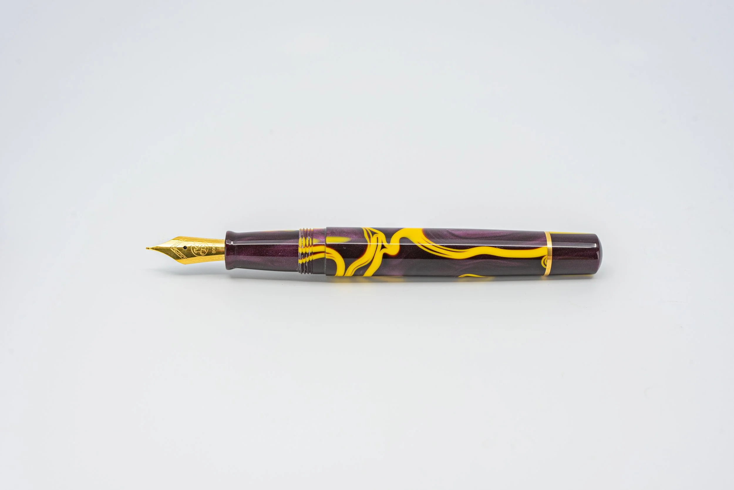 Clyde pen company Omni Clipped Acid Storm fountain pen 5.jpg