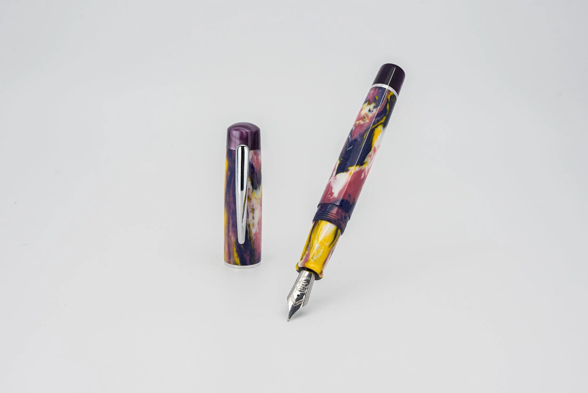Clyde pen company Traditional Tutti Frutti Fpuntain pen 7.jpg