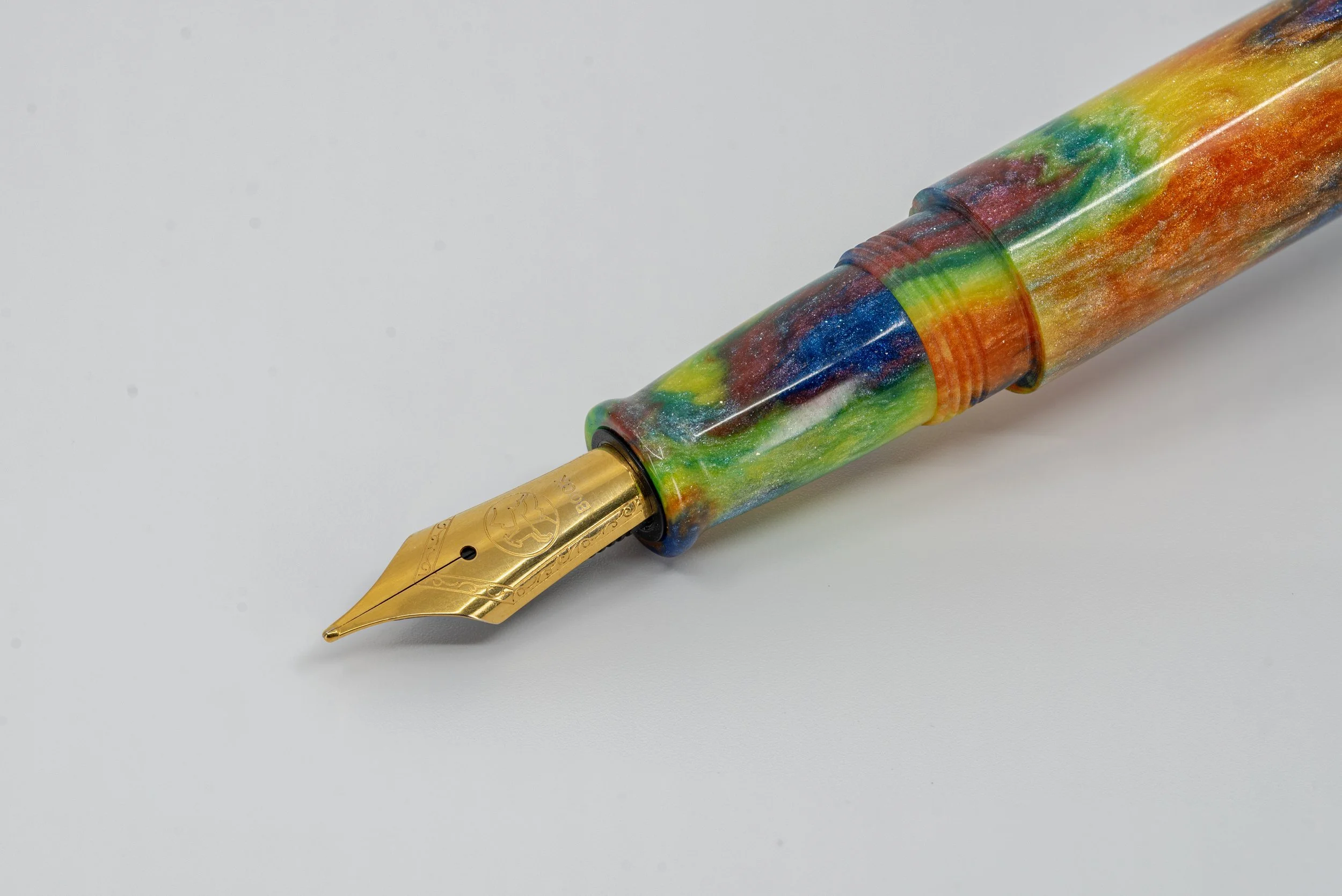 Clyde pen company Birds of Paradise fountain pen2.jpg