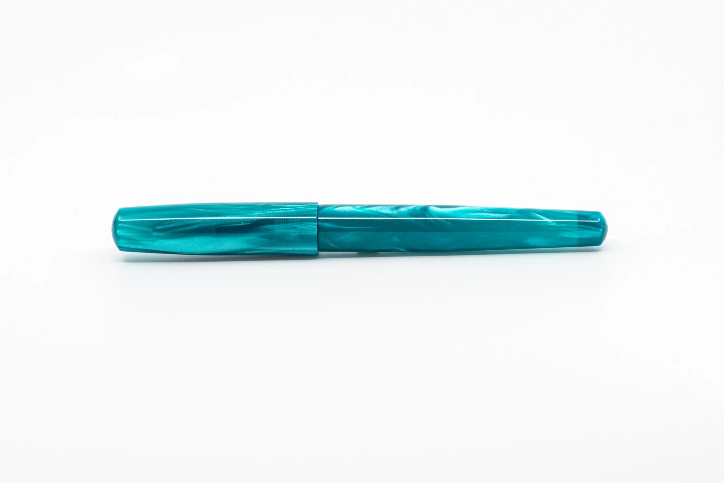 Clyde pen company teal pearl   fountain pen.jpg