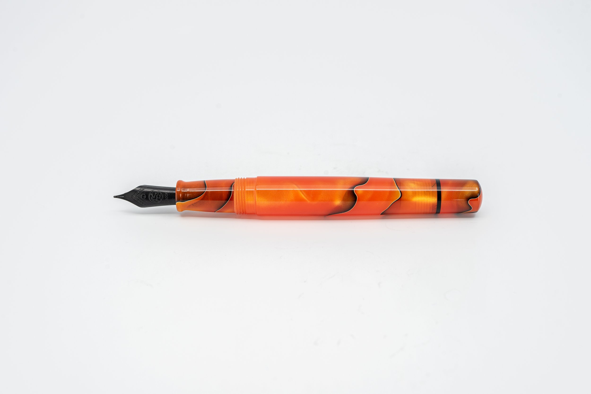 Clyde pen company Indian summer fountain pen 5.jpg