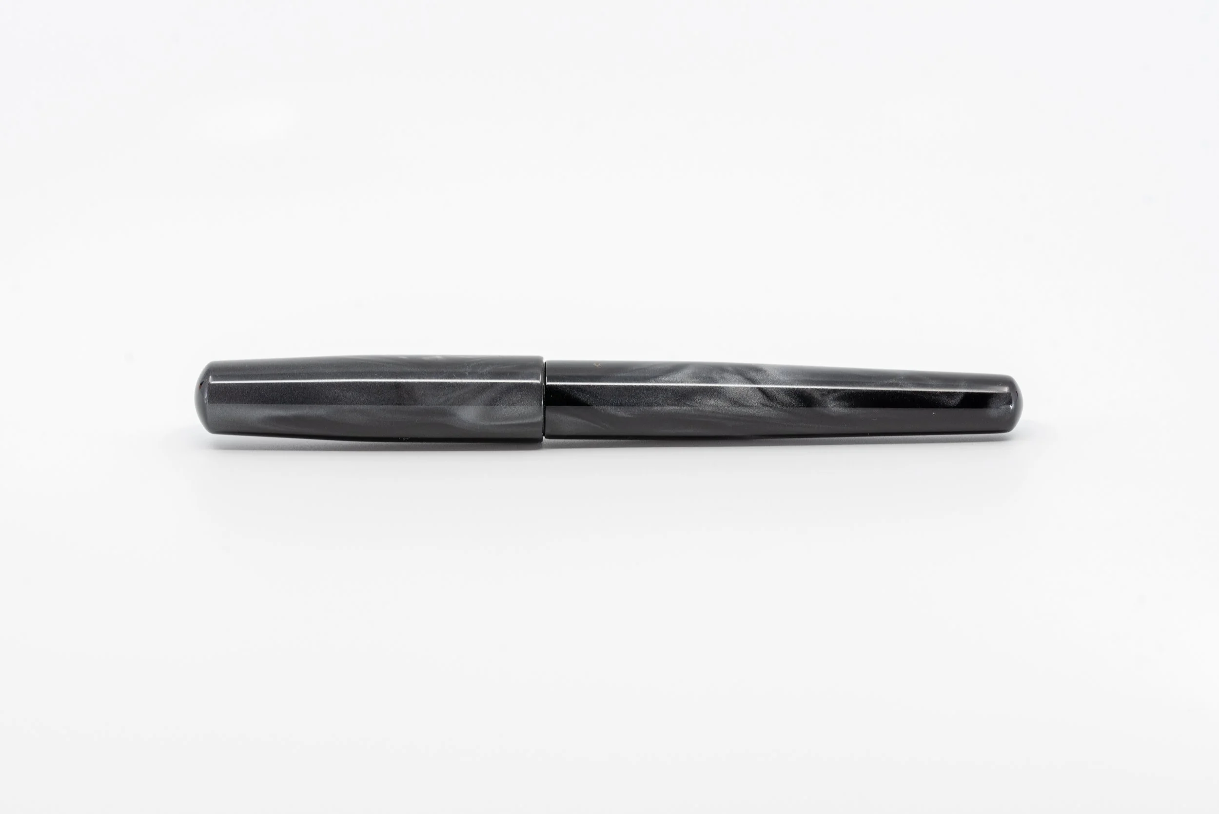 Clyde pen company black mother of pearl fountain pen1.jpg