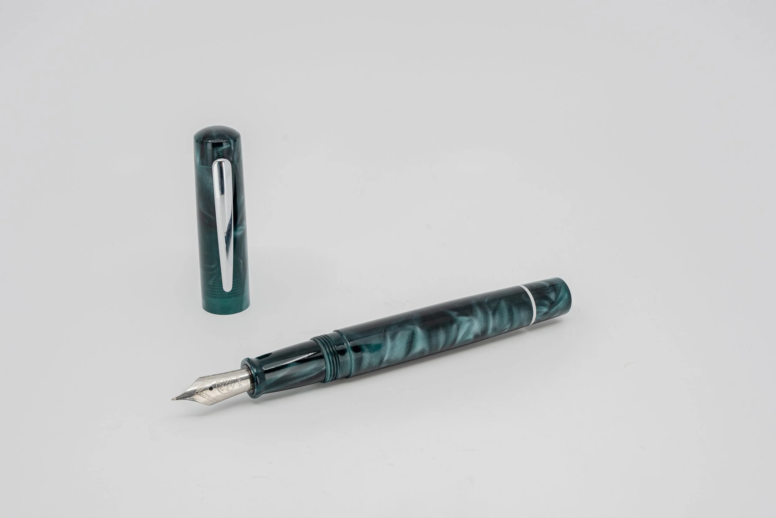 Clyde pen company Omni clipped Necromanier fountain pen.jpg
